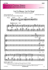 Let Us Dance, Let Us Sing! SATB choral sheet music cover